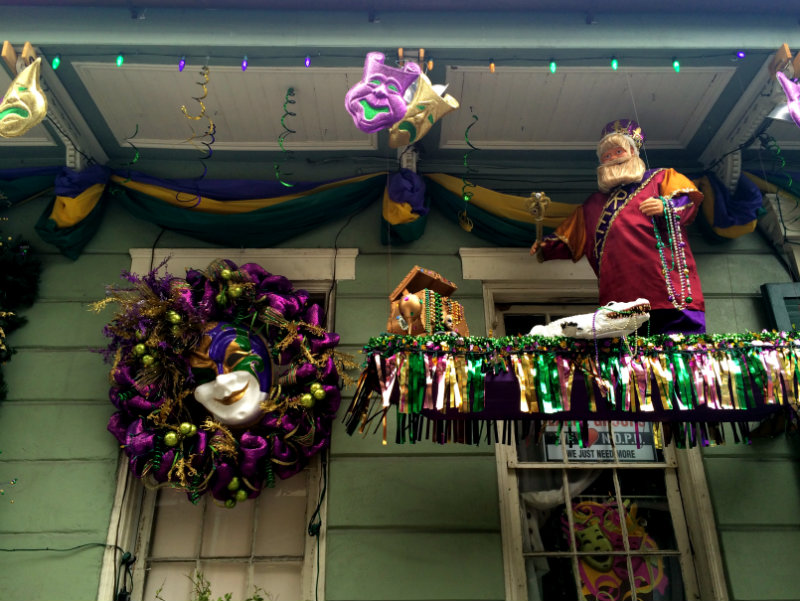 Mardi Gras decor